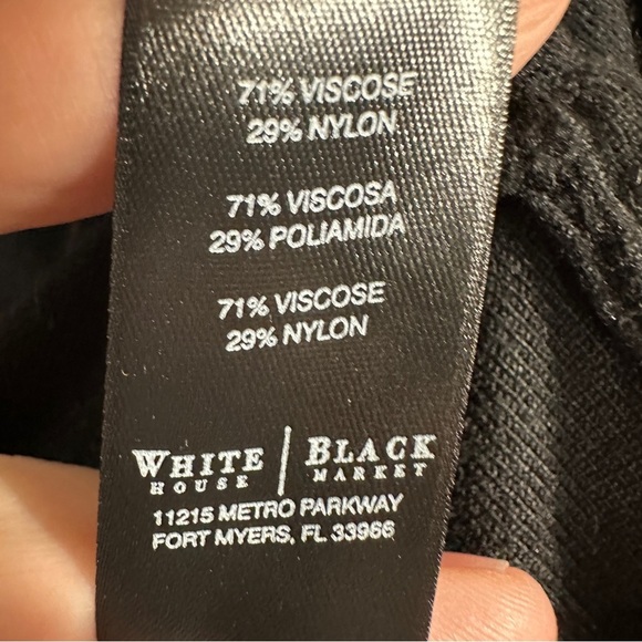 White House/Black Market size XS bolero shrug, embellished, black, sparkle - Picture 4 of 8